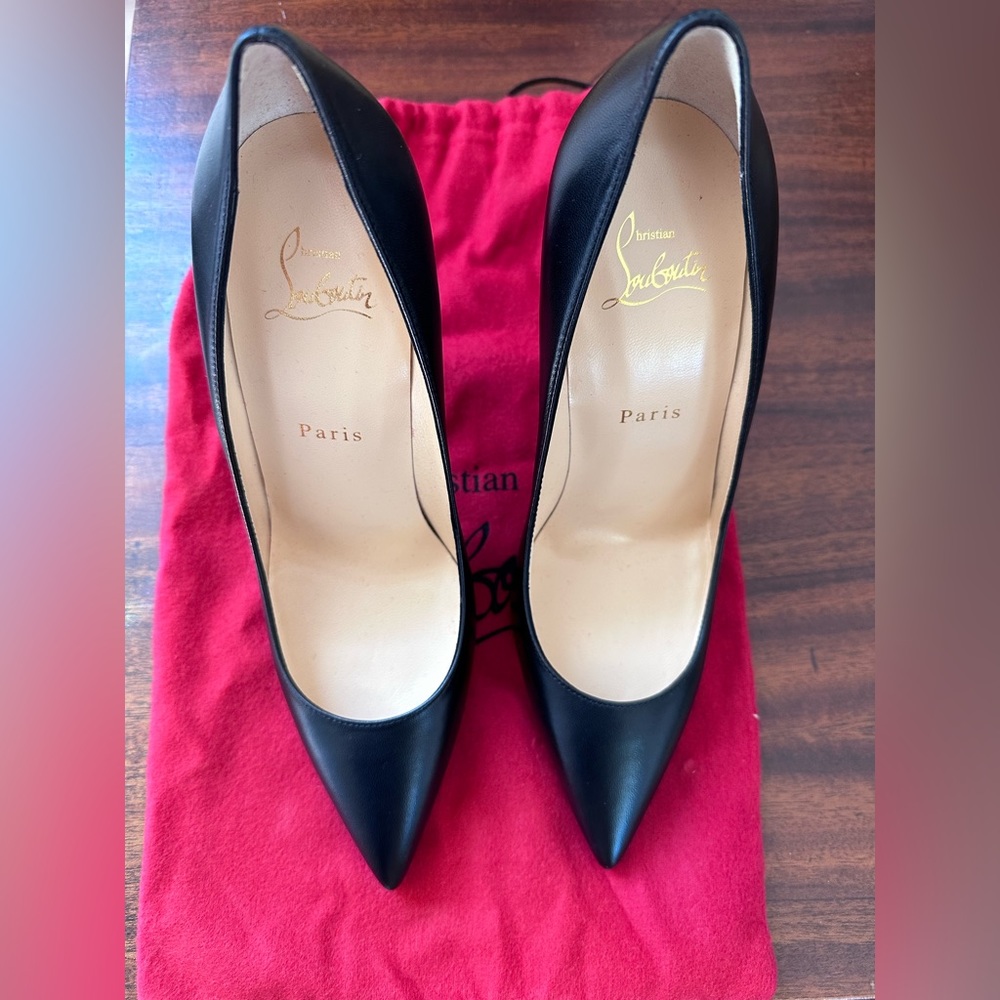 CHRISTIAN LOUBOUTIN
Kate 100 leather pumps